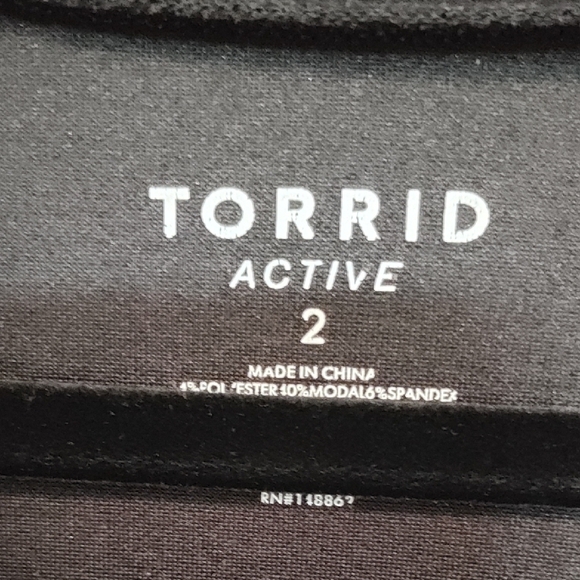 Torrid Black Top with Pink Skull Design - Picture 3 of 4